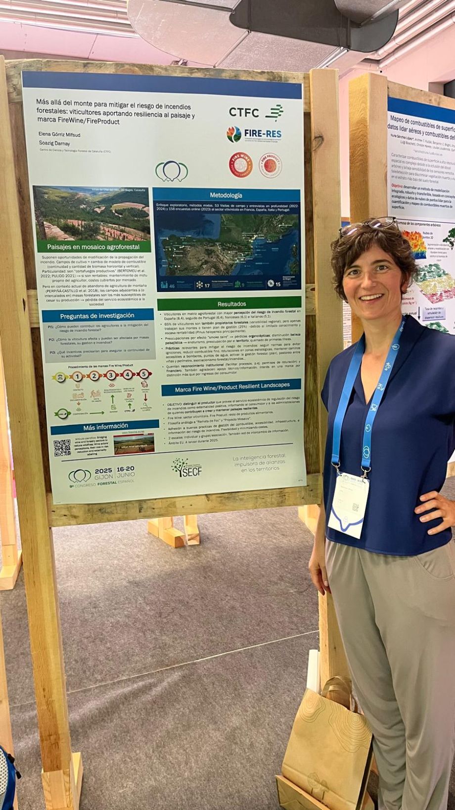 FIRE WINE, AU CONGRÈS FORESTIER ESPAGNOL 2025